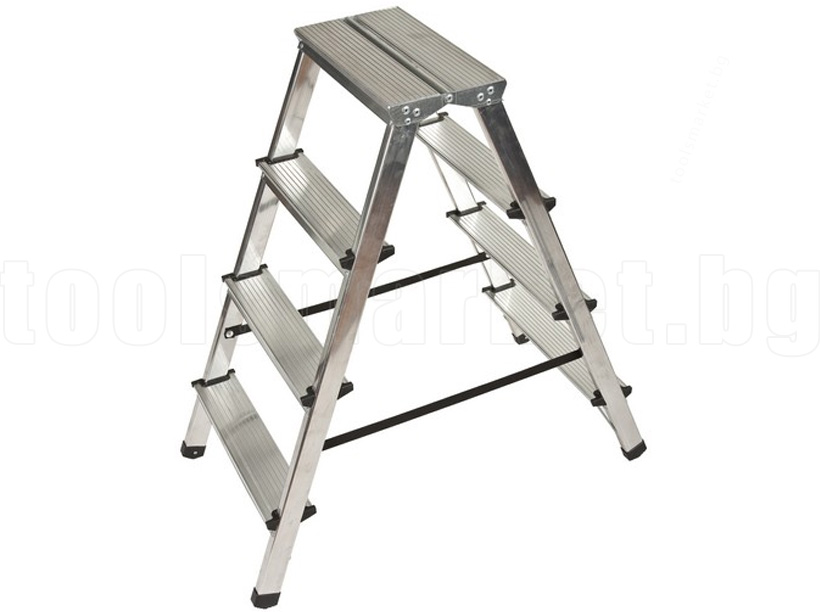Алуминиева-домакинска-стълба-DRABEST-2x4-стъпала-03080024-цена